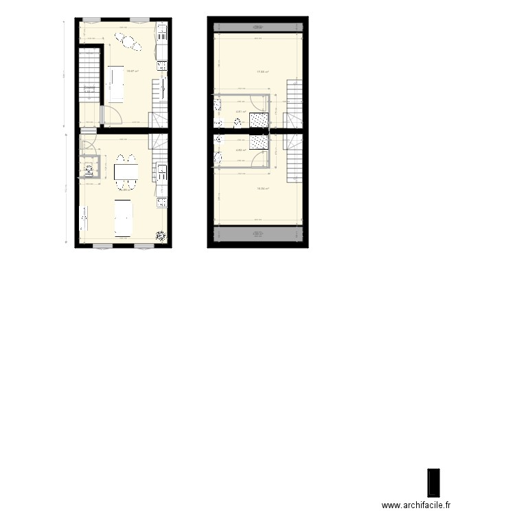 breteuil 2eme etage. Plan de 0 pièce et 0 m2