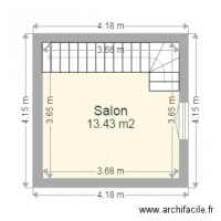 Plan 1er étage etat des lieux