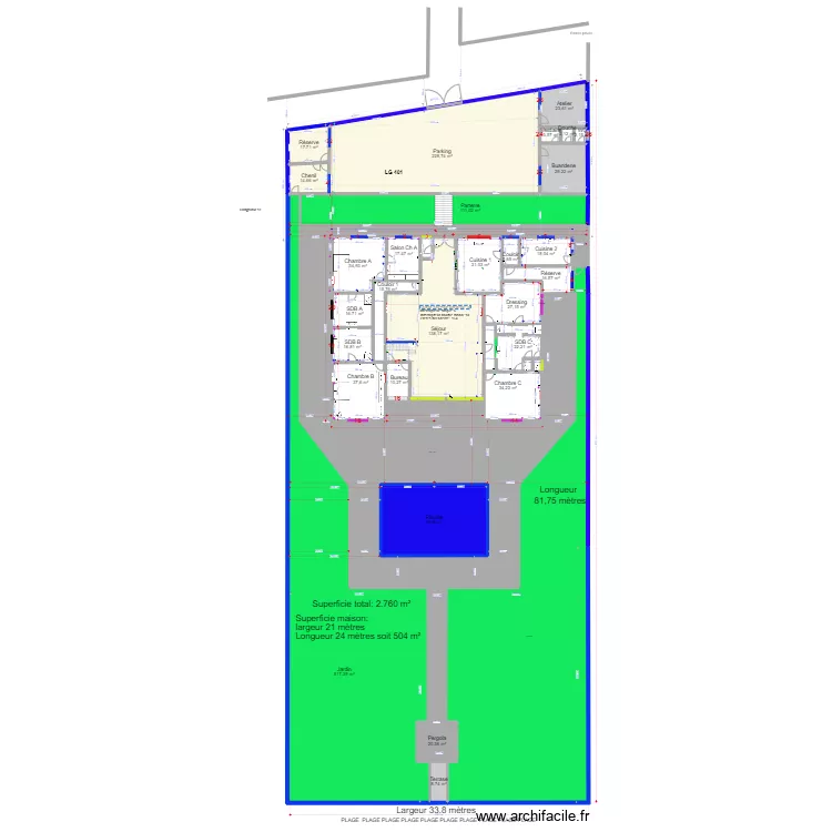 A LG 401 elect. Plan de 