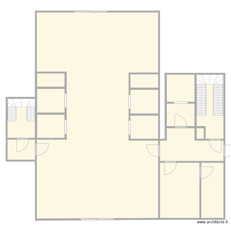 Rez de chaussée. Plan de 0 pièce et 0 m2