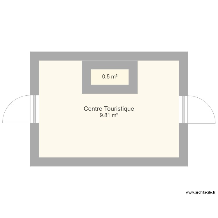 Centre Touristique. Plan de 0 pièce et 0 m2