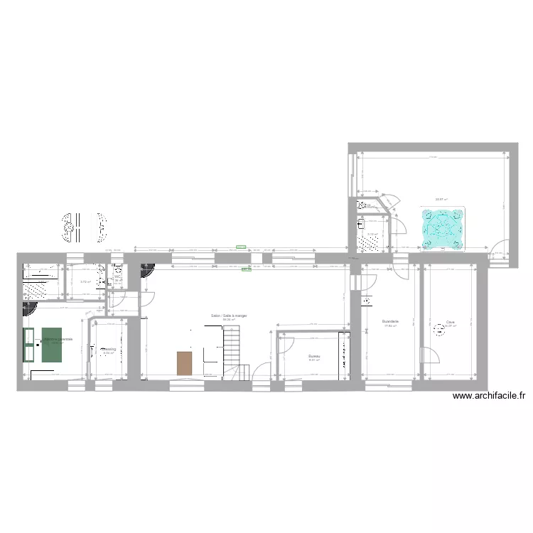 LA FERME. Plan de 