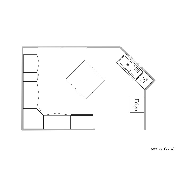 buanderie. Plan de 0 pièce et 0 m2