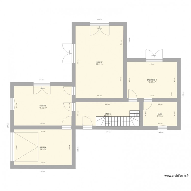 la motte2. Plan de 0 pièce et 0 m2