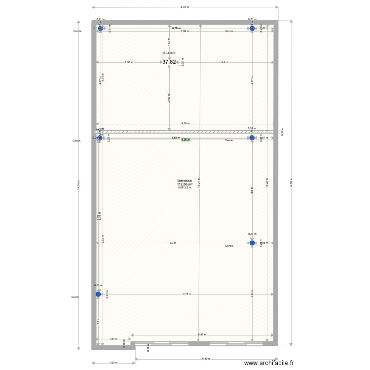 tad  1. Plan de 0 pièce et 0 m2