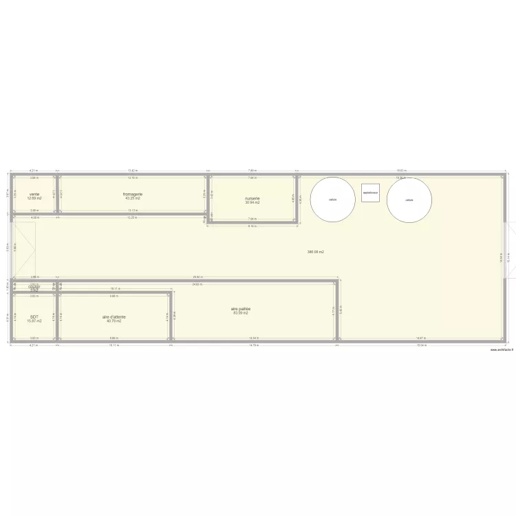 chevrerie 1. Plan de chevrerie 1. Plan de
