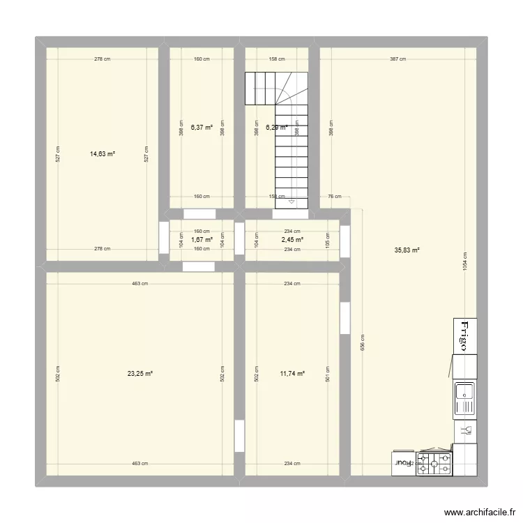 1 er étage St-Laurent. Plan de 1 er étage St-Laurent. Plan de