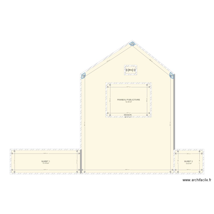 PLAN DE COUPE BELLEVILLE. Plan de 0 pièce et 0 m2