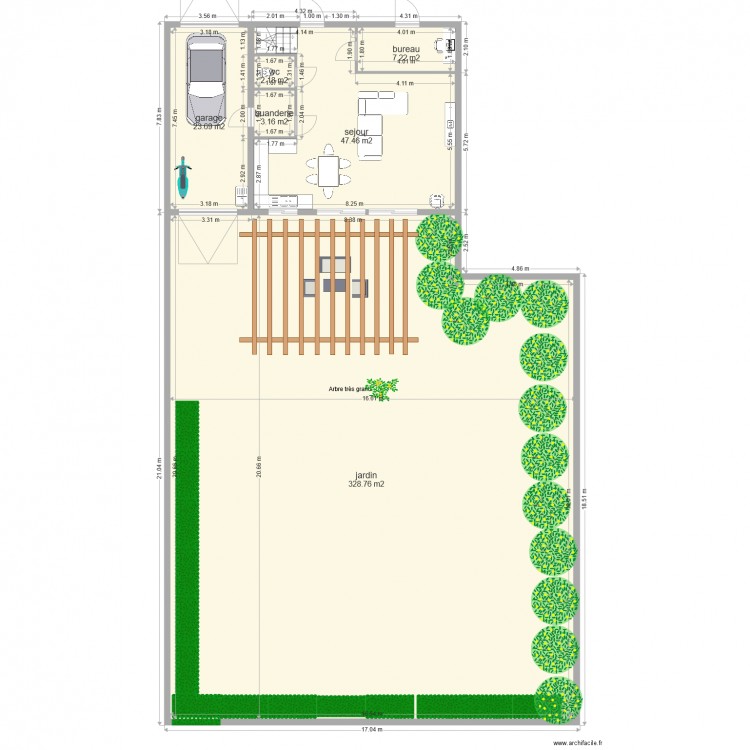 1étage. Plan de 0 pièce et 0 m2