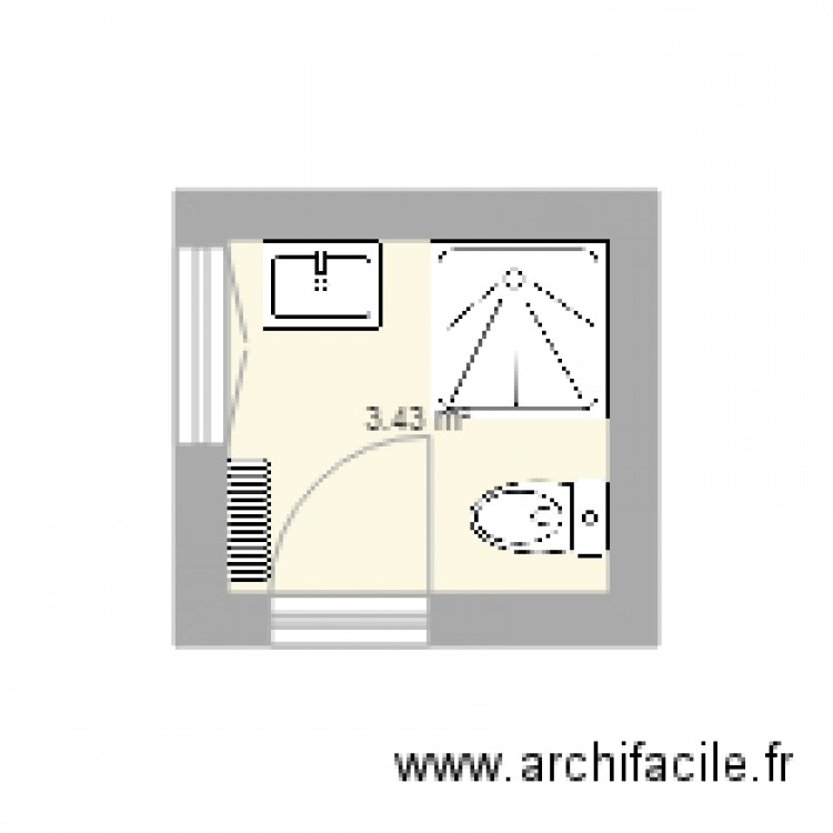 sdb 42. Plan de 0 pièce et 0 m2