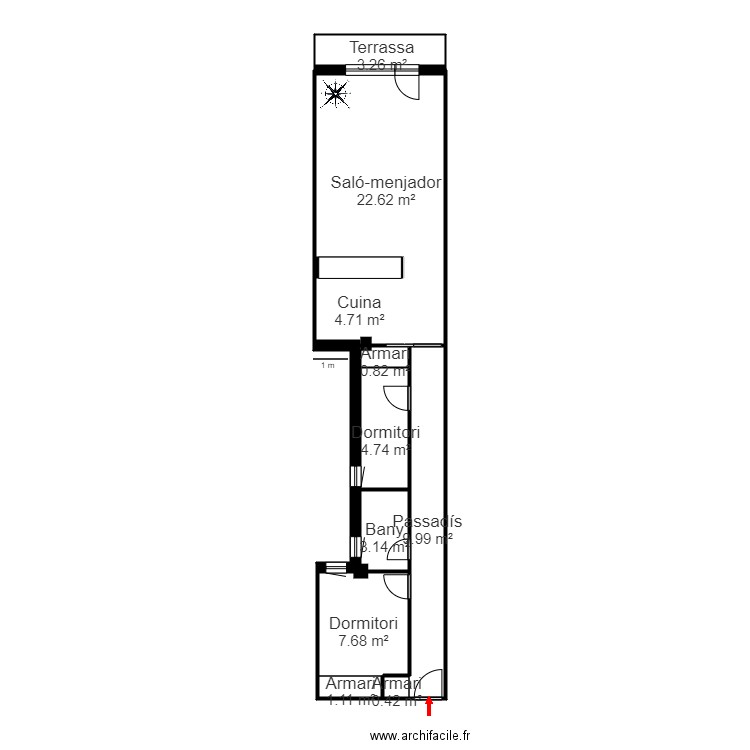 ED CONFORT 2 A LA MASSANA. Plan de 0 pièce et 0 m2