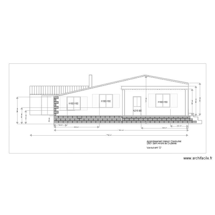 Chad Vue facade 180925. Plan de 0 pièce et 0 m2