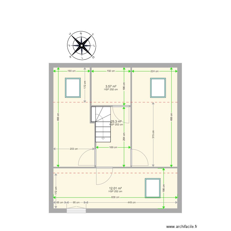 FELIX plan étage. Plan de 0 pièce et 0 m2