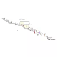 1.4.3.1- PROJET - COUPE NORD-SUD 1/100