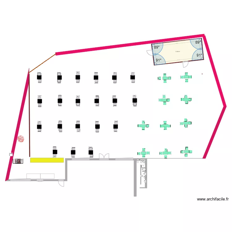 terrasse covd1. Plan de terrasse covd1. Plan de