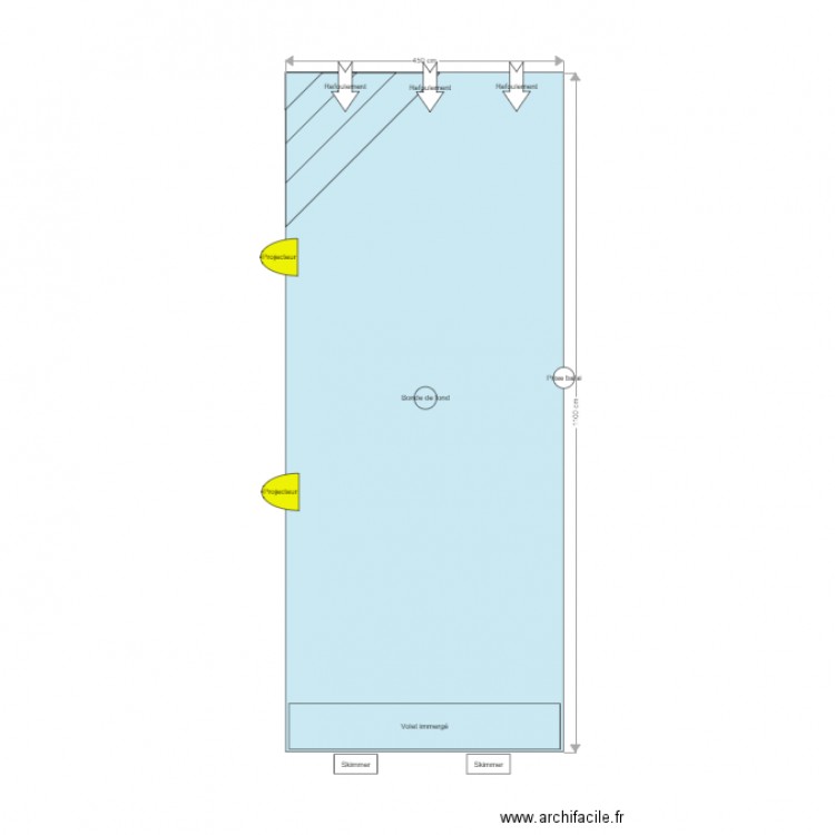 Projet VANDERHAEGEN. Plan de 0 pièce et 0 m2