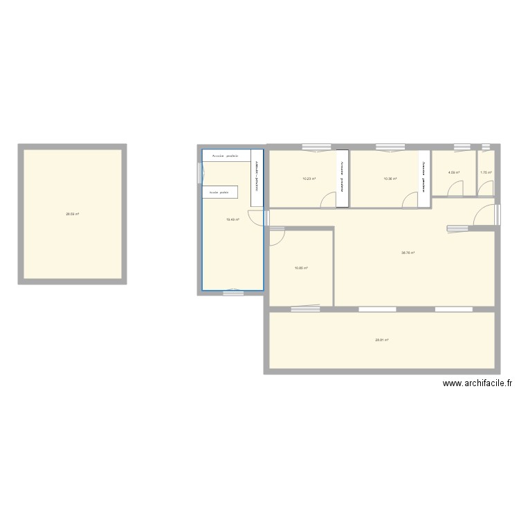 home2. Plan de 0 pièce et 0 m2