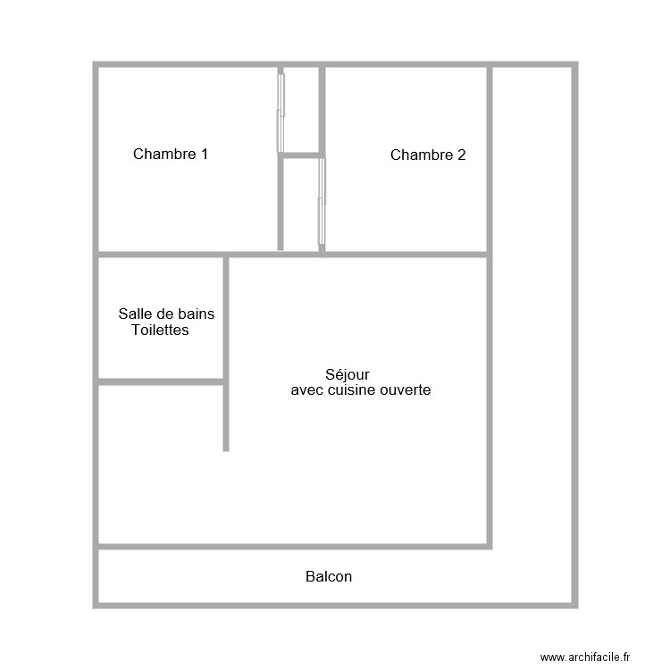 CHALET WILLIERS. Plan de 0 pièce et 0 m2