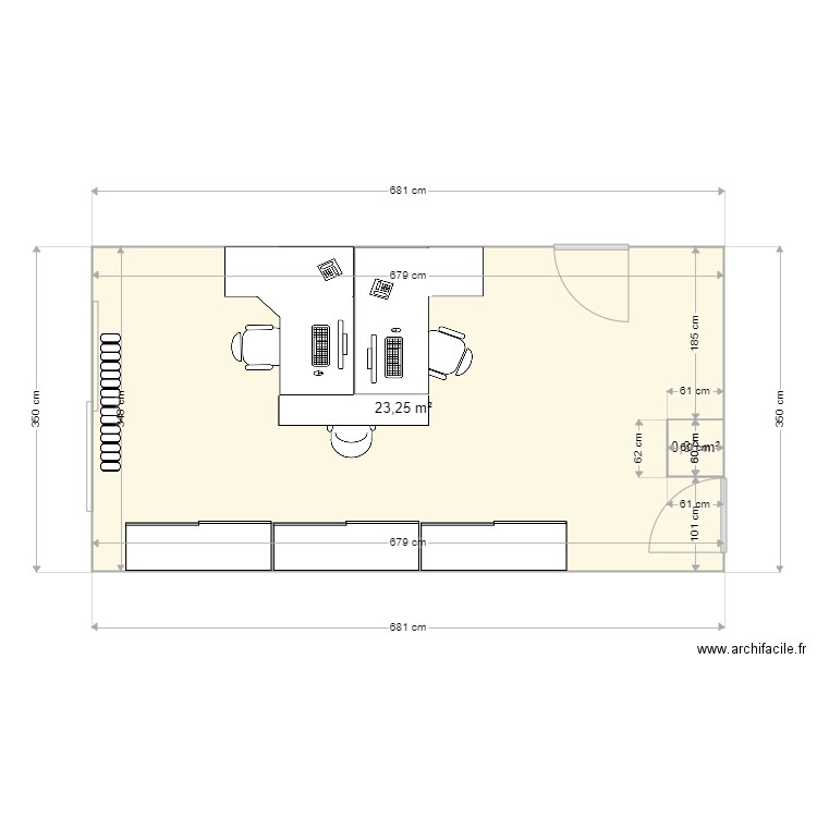 Bureau pharmacien SME Hyp 1. Plan de 0 pièce et 0 m2