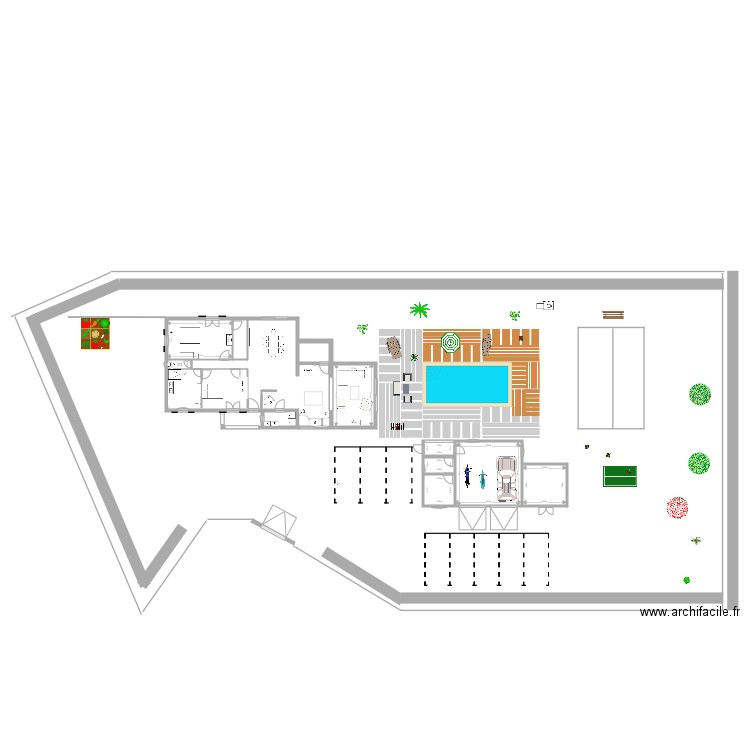 nouveau projet avec exterieur  66. Plan de 0 pièce et 0 m2