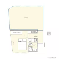 Plan souhait&eacute; cuisine 3