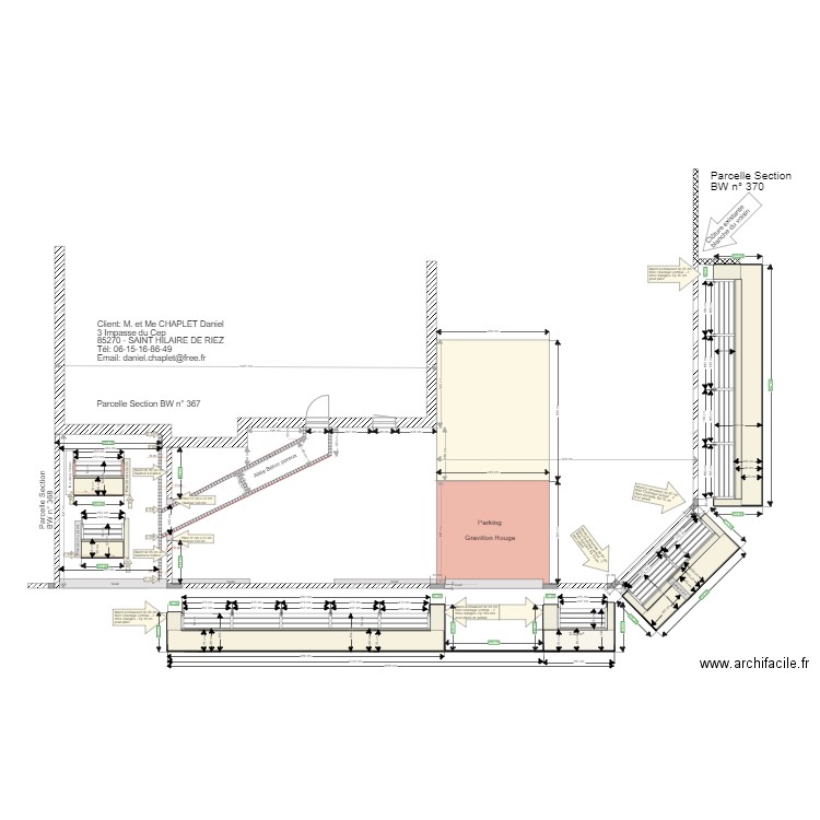 Plan Clôtures. Plan de 0 pièce et 0 m2