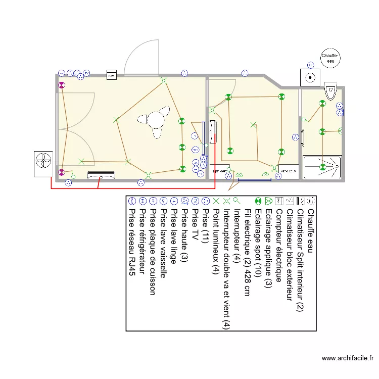 Studio TP BOURGAREL ELECTRICITE. Plan de Studio TP BOURGAREL ELECTRICITE. Plan de