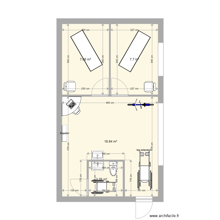 Kine . Plan de 0 pièce et 0 m2