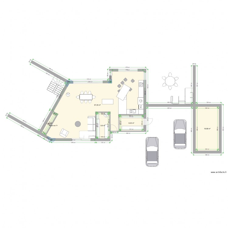 MODIF FERRIZI. Plan de 0 pièce et 0 m2