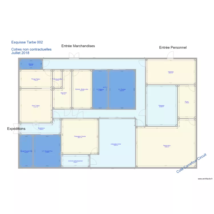 Tarbe 002. Plan de 