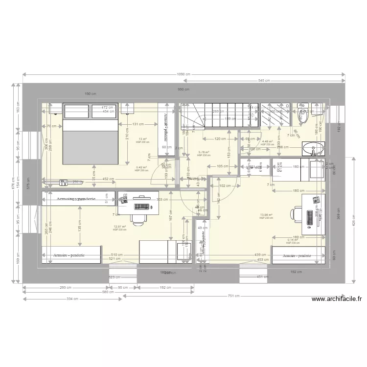ANAIS BAT1 ETAGE V3 2018 05 05 V5. Plan de 