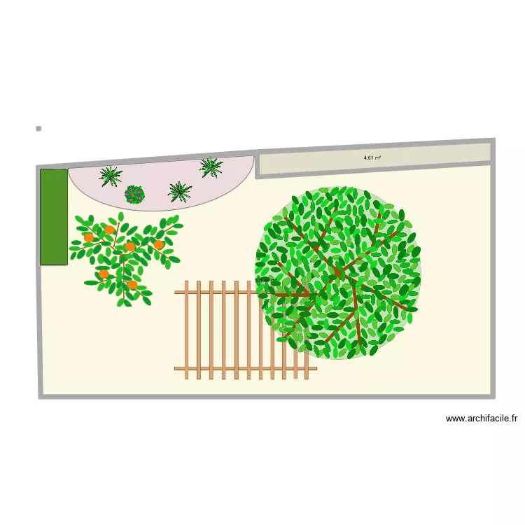 Terrasse Picho. Plan de 