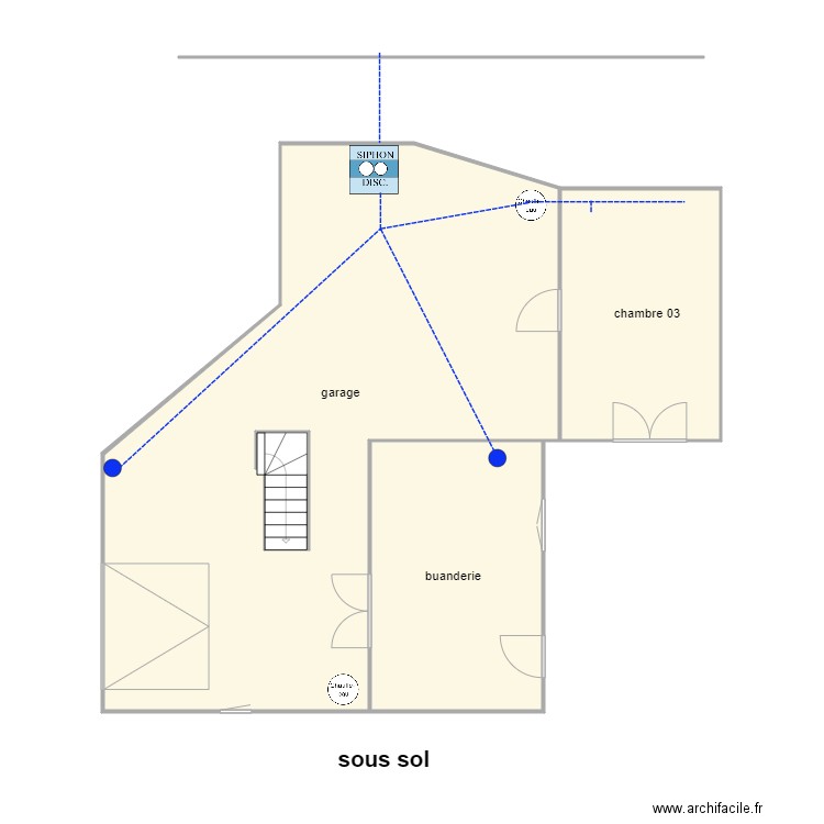 LAMBERT 1378 ass. Plan de 4 pièces et 91 m2