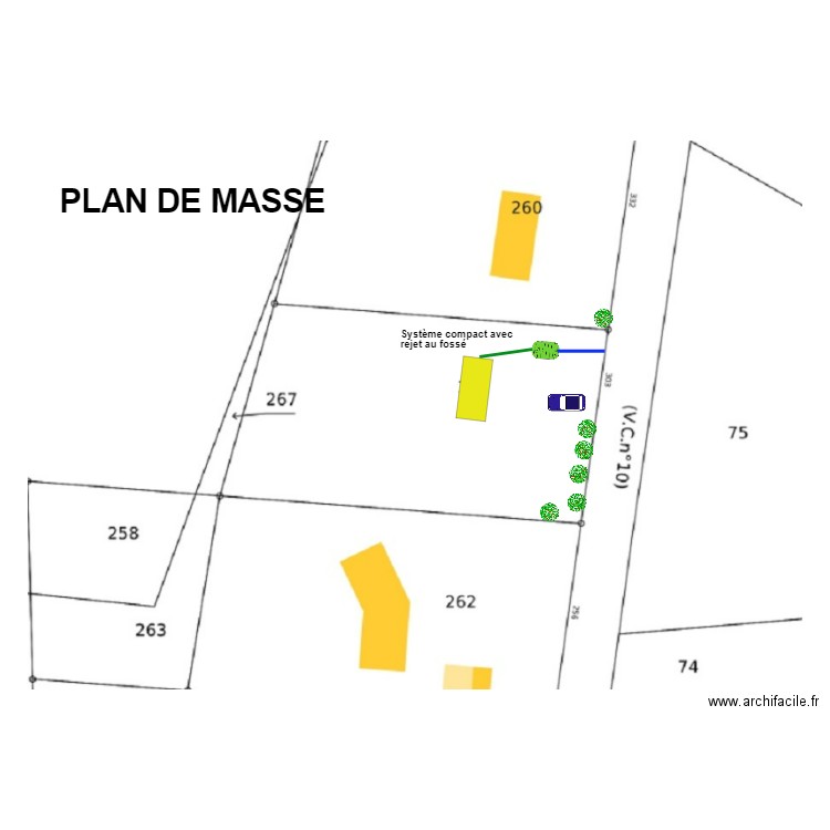 Moles. Plan de 0 pièce et 0 m2