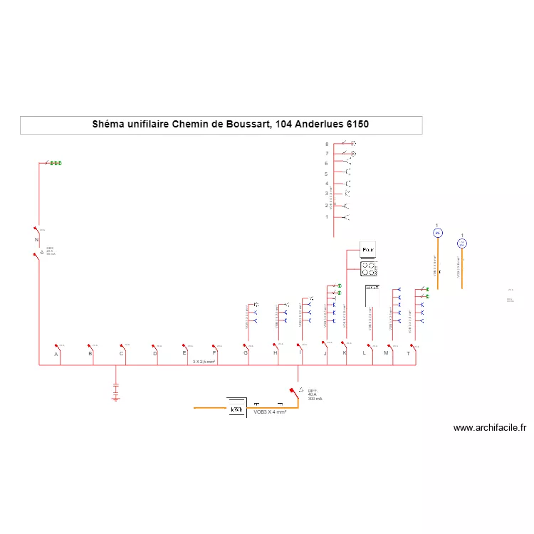 schema unifilaire debut. Plan de schema unifilaire debut. Plan de