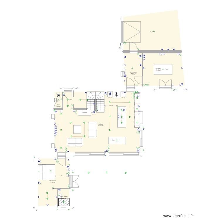 ELEC V6. Plan de 0 pièce et 0 m2