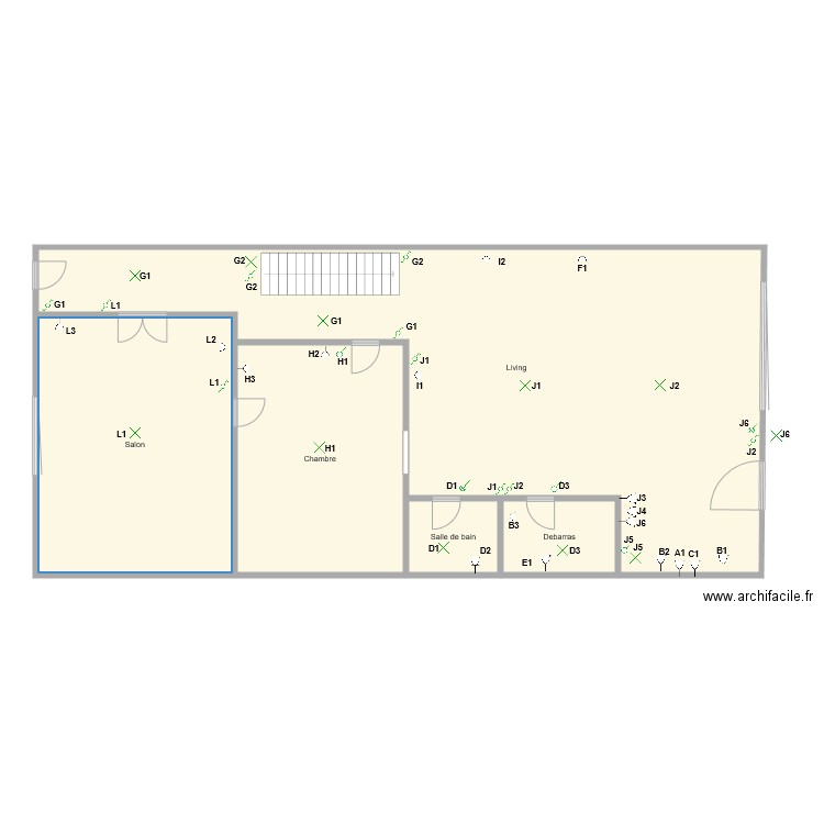 maison rez de chaussee . Plan de 0 pièce et 0 m2