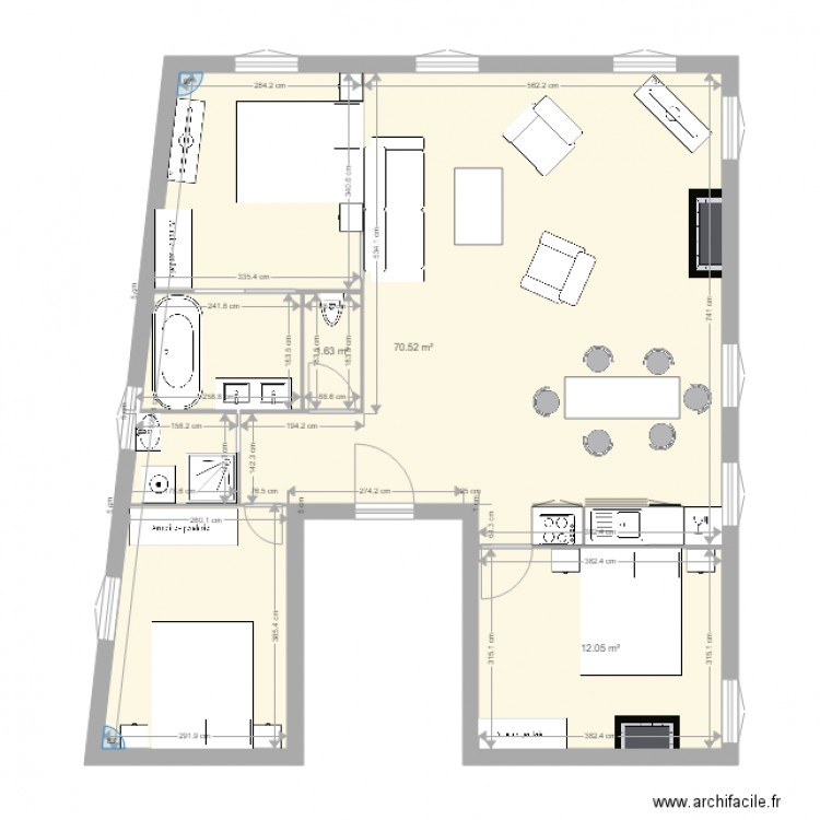 boyer bx. Plan de 0 pièce et 0 m2