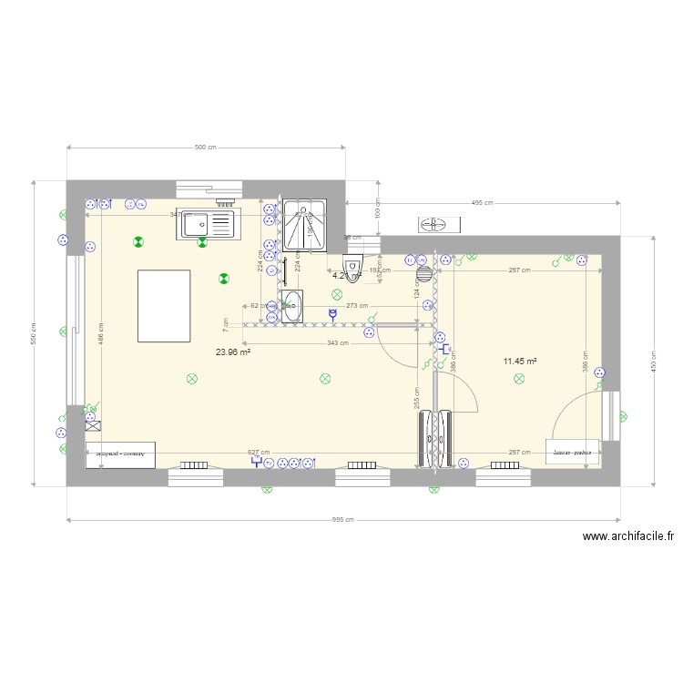 plan côtes 28122019. Plan de 0 pièce et 0 m2