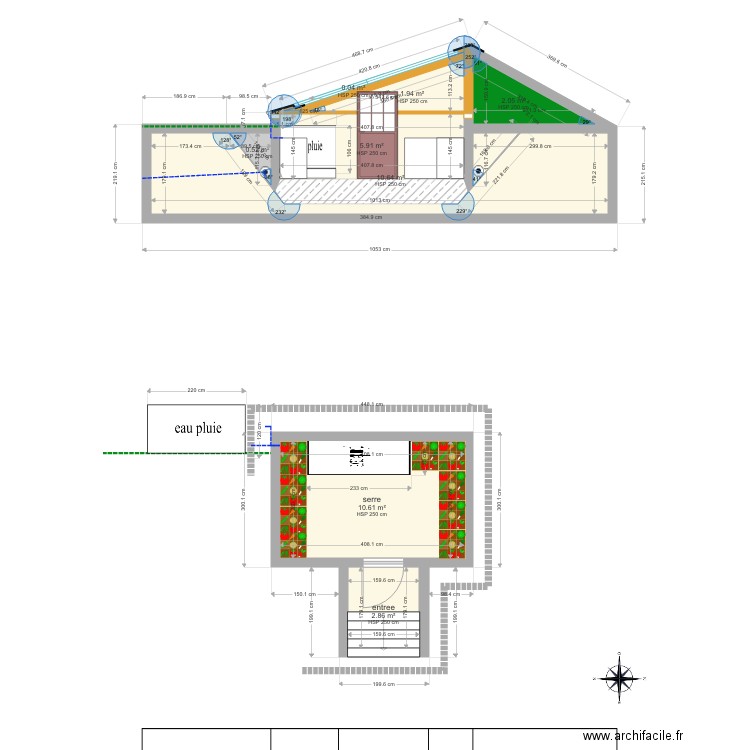 maison le mesnil rouxelin. Plan de 0 pièce et 0 m2