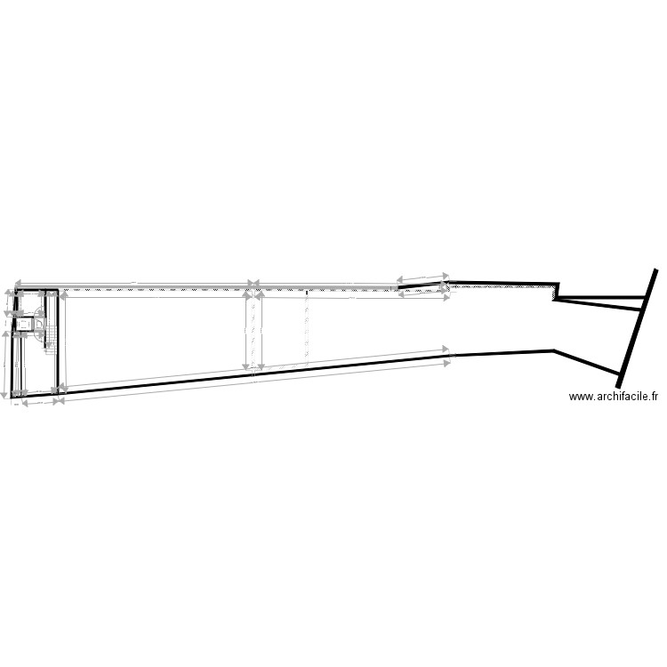 garage . Plan de 0 pièce et 0 m2