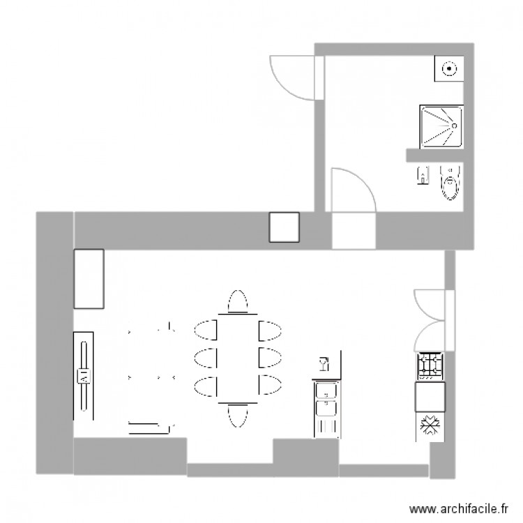 SalleamangerMontcey3. Plan de 0 pièce et 0 m2