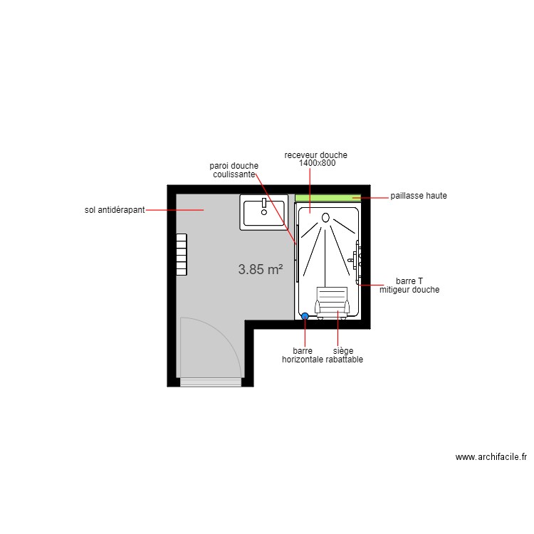 bellaiche. Plan de 0 pièce et 0 m2