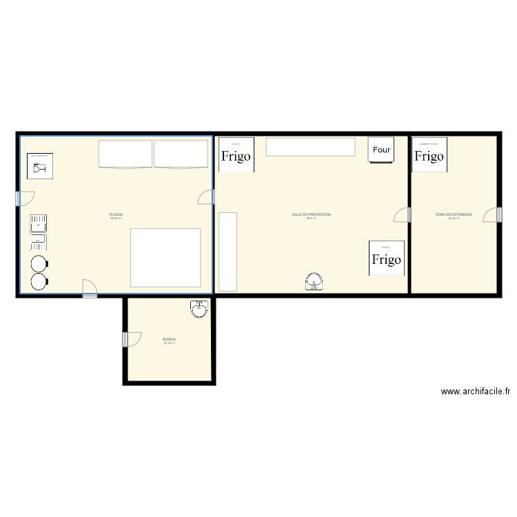 Cuisine Jules Vernes. Plan de 0 pièce et 0 m2