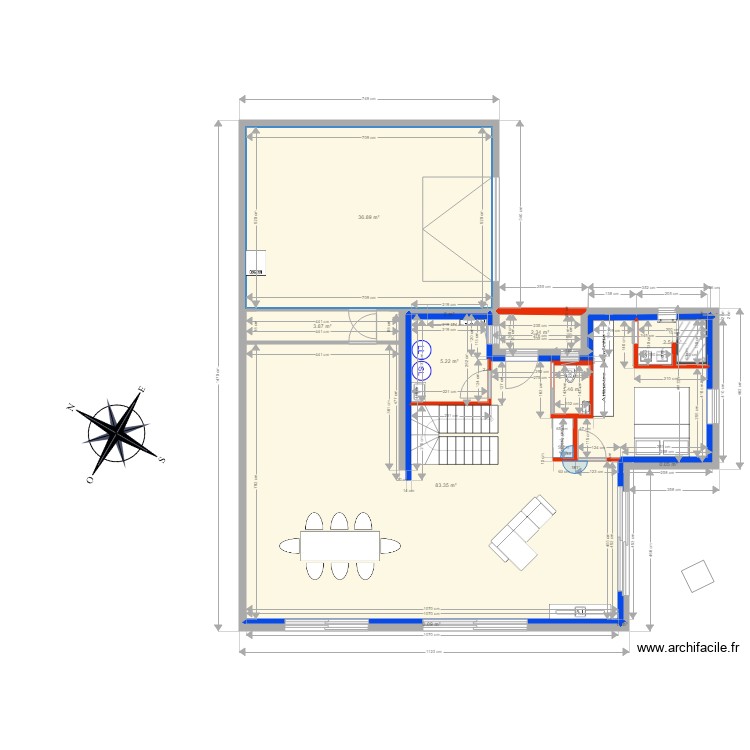 douvres. Plan de 0 pièce et 0 m2