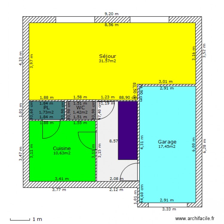 MaisonSeve. Plan de 0 pièce et 0 m2