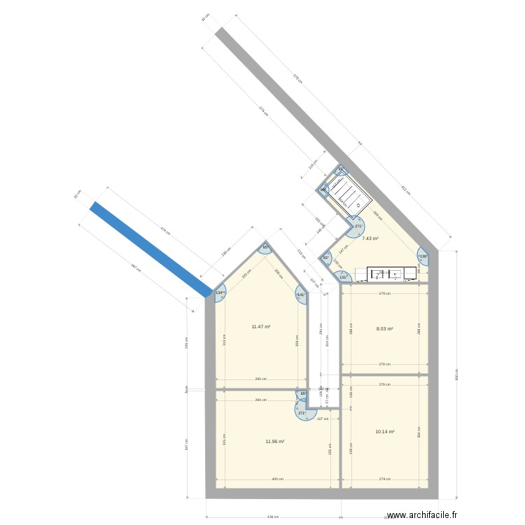 julie et mathieu. Plan de 0 pièce et 0 m2