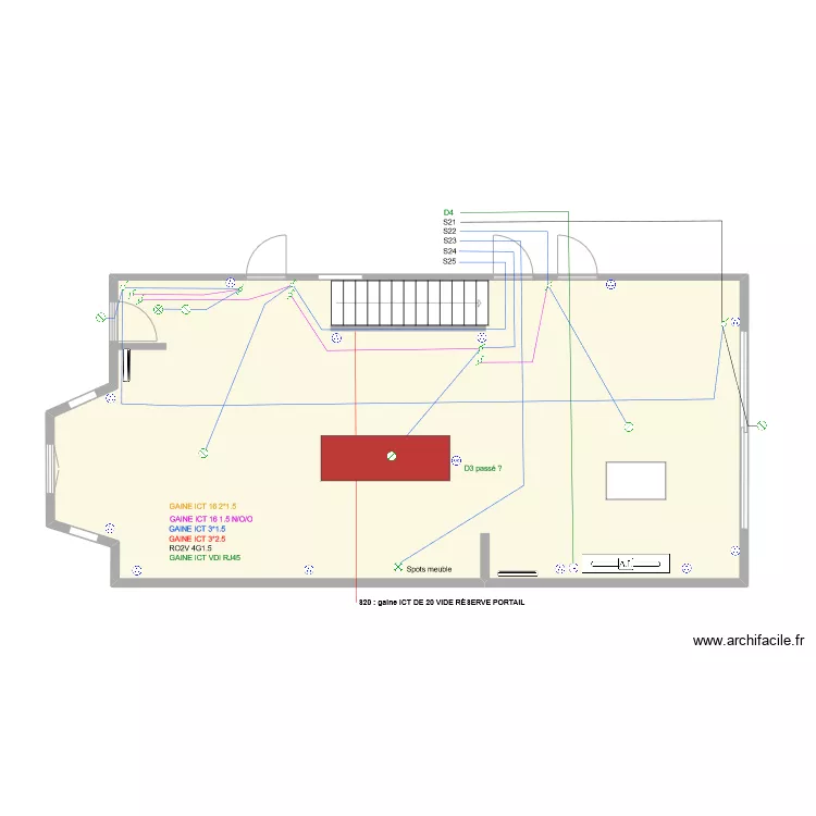 RdC_Sallle_ECL. Plan de 