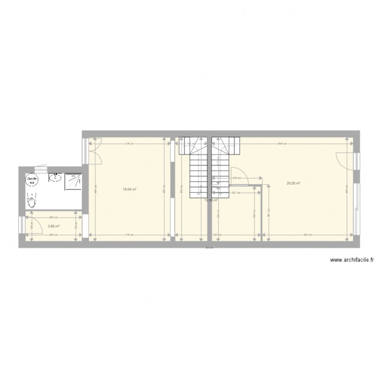 MAISON RDC. Plan de 0 pièce et 0 m2