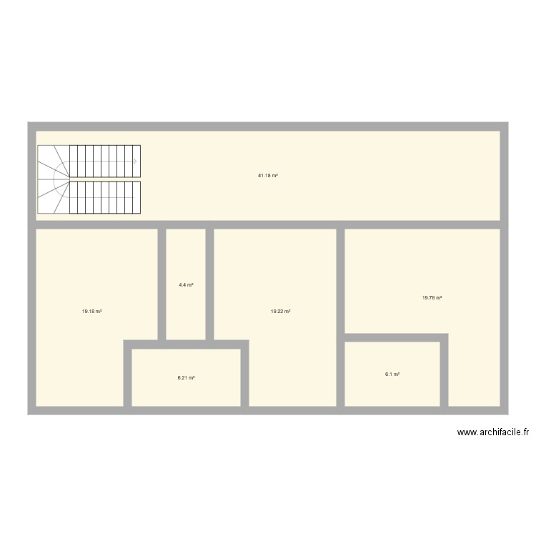 ETAGE. Plan de 0 pièce et 0 m2